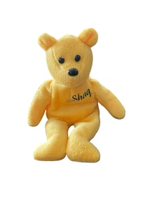 23k Gold'n Bears gelber Shaq O'neal 34 Lakers Sammlerstück Bär Stofftier 8 Zoll - Bild 1 von 8