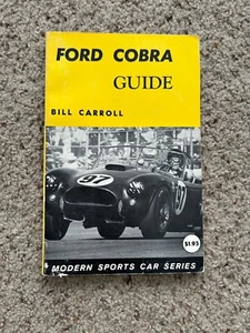1964 Ford Cobra Guide by Bill carroll, softbound. - Picture 1 of 3