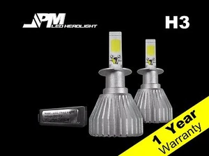 30W 3200LM H3 LED Fog Light Bulbs 6500K White High Power for Infiniti 99-03 QX4 - Picture 1 of 3