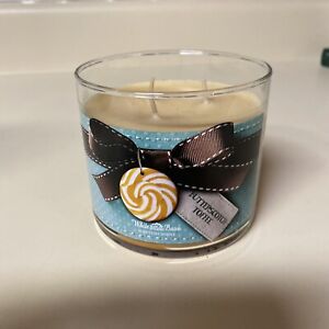 Bath & Body Works White Barn 14.5oz  3-Wick Candle butterscotch toffee new