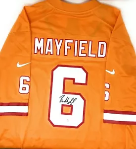 Baker Mayfield #6 of the Tampa Bay Buccaneers , Autographed Nike Jersey - Picture 1 of 7