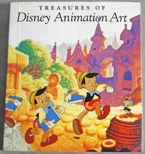 1982 Treasures Disney Animation Art Tiny Folio Paperback Book Robert E. Abrams - Bild 1 von 6