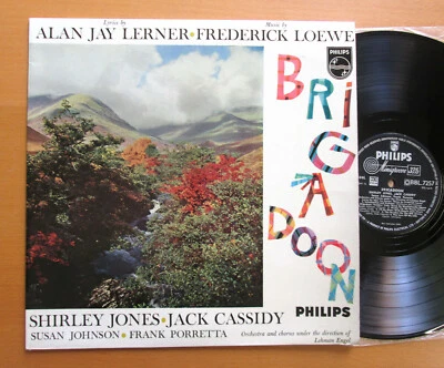 BRIGADOON Shirley Jones Jack Cassidy 1958 Philips BBL 7257 NEAR MINT - Image 1 of 4