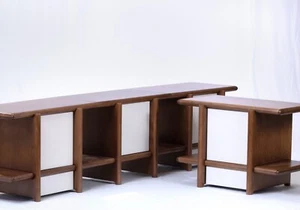 Modular, unique, elegant shelf made of beech wood - Picture 1 of 11