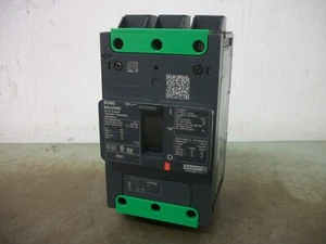 SQUARE D POWERPACT BD CIRCUIT BREAKER BDL36080 80AMP 600VOLT 3POLE - Picture 1 of 4