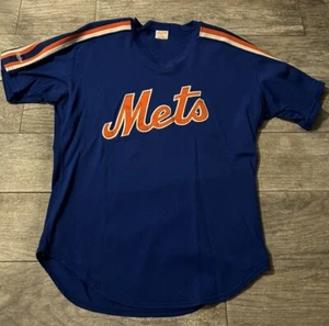 Vintage New York Mets Rawlings Baseball Jersey Size 40 Medium USA MADE - Picture 1 of 7