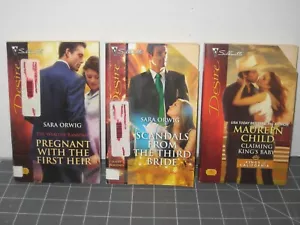 3 Silhouette Desire Claiming King's Baby Scandals From 3rd Bride Pregnant w/ 1st - Imagen 1 de 6