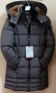 HFX Women's Nolan Puffer Faux Fur Hooded Jacket -M- - Picture 1 of 4