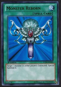 Yugioh Monster Reborn LCJW-EN060 Ultra Raro 1er - VLP - Imagen 1 de 2