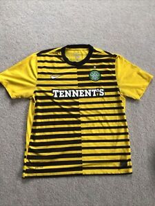 Nike Authentic Tennent’s Celtic Football Club Jersey Mens Size XL Futbol Soccer