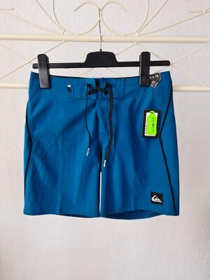 Quiksilver Herren Jungen Badeshorts Badehose Boardshorts Gr. S petrol blau grün - Bild 1 von 4