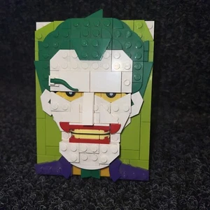 LEGO Brick Sketches The Joker DC Comics Assembled, Missing Pieces - Picture 1 of 6