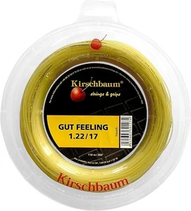 Kirschbaum GUT FEELING SQUASH 17 1.22mm (Natural) 110m 360ft Reel Squash String - Picture 1 of 1