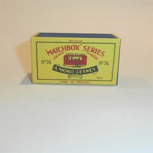 Matchbox Lesney 74a Cantimplora Móvil Refresco Estilo B Caja Repro - Imagen 1 de 4