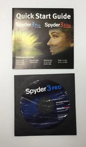 Logiciel d'installation disque logiciel Spyder 3 Pro - Photo 1/4