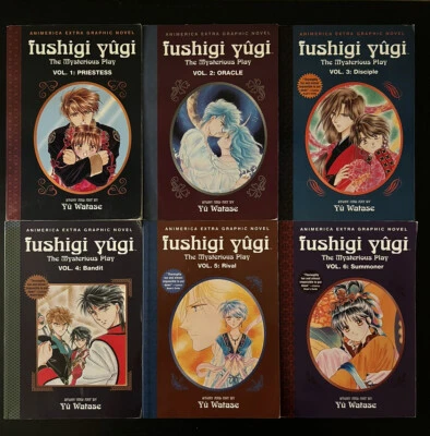 Fushigi Yugi The Mysterious Play 1-6 Animerica Manga Viz Foto 1 de 3
