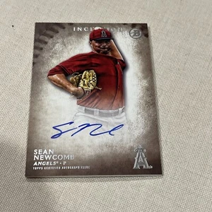 2015 Bowman Inception Baseball SEAN NEWCOMB Autograph No. PA-SN - Picture 1 of 6