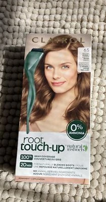Clairol Permanent Root Touch Up 6.5 Matches Bronde Lightest Brown Shades New - Image 1 of 3