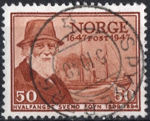 1522 Noruega 1947, NK 366 SON Spydeberg 5 10 48 (ØF) - Imagen 1 de 2