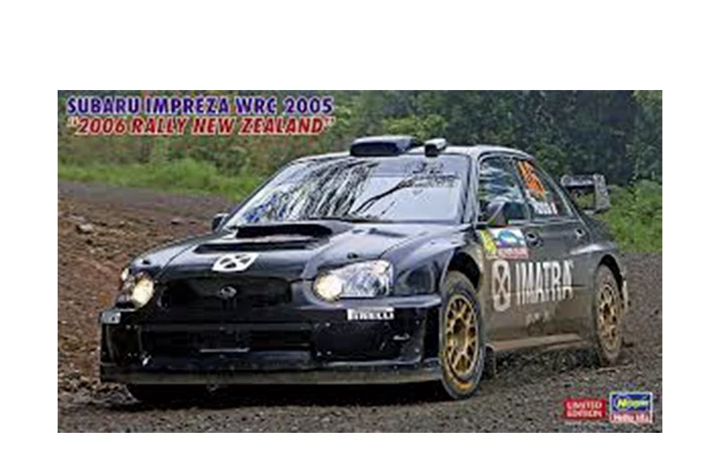 HASEGAWA CAR 20506 SUBARU IMPREZA WRC 2006 RALLY ROSSI RALLY 1/24 SCALE KIT - Immagine 1 di 1