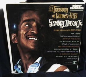 Sammy Davis Jr. A Treasury Of Golden Hits LP Record Album 100% Play tested * - Imagen 1 de 3