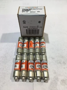 FERRAZ SHAWMUT MERSEN ATQR20 ATQR 20A  Time Delay D217284 Fuse JPSF610 - Picture 1 of 4