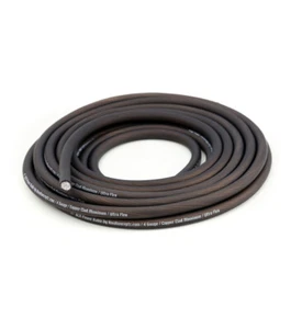 KnuKonceptz KCA BLACK Ultra Flex TRUE AWG 4 Gauge Battery Power Wire Cable 5M - Picture 1 of 3