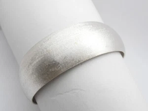 Bracciale rigido in Argento 925 - Braccialetto a schiava - satinato - - Picture 1 of 7