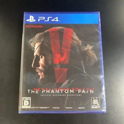 Unopened PS4 Metal Gear Solid V The Phantom Pain Sony PlayStation 4 Konami - Image 1 of 4