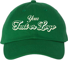 Personalized Custom Embroidered Baseball cap (text/logo)