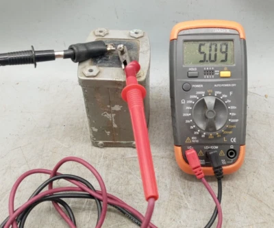 WESTINGHOUSE REACTOR TRANSFORMER 5 Hy / 0.2 AMPS D.C. / 90 Ohms / 730 V - Imagem 1 de 4