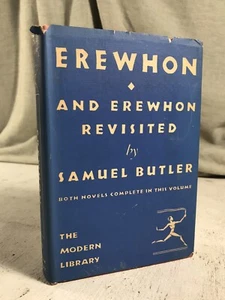 Modern Library 136 Erewhon und Erewhon überarbeitet von Samuel Butler HC/DJ - Bild 1 von 5