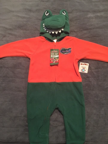 Florida Gators Sleeper Costume Infant Mascot Wear toddler Cover
