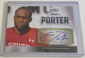 Sean Porter 2013 Sage Hit Rookie Auto RC #A10 Texas A&M Aggies RL01 - Bild 1 von 2