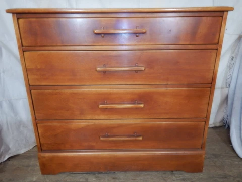 Cushman  Creations Chest of Drawers  Model 4-169 dresser maple MCM Cover