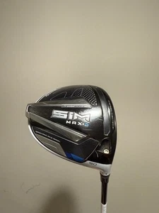 TaylorMade Sim Max D Driver 9*Diamana 60 Stiff Flex 45.75" +HC NICE - Picture 1 of 11