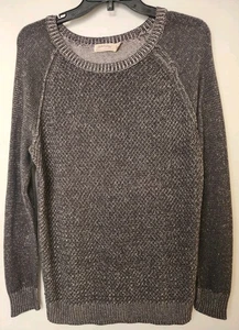 Faded, Glory, Brand, Lightweight, Black And Gray Women’s Sweater Size Large - Picture 1 of 3