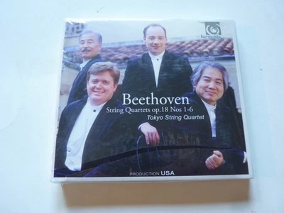 BEETHOVEN String Quartets Op. 18 Nos. 1-6 TOKYO STRING QUARTET 2-CDs SEALED Foto 1 de 2