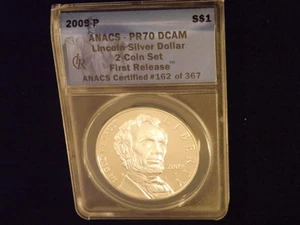 2009-P $1 Lincoln First Release ANACS PR 70 - Picture 1 of 2