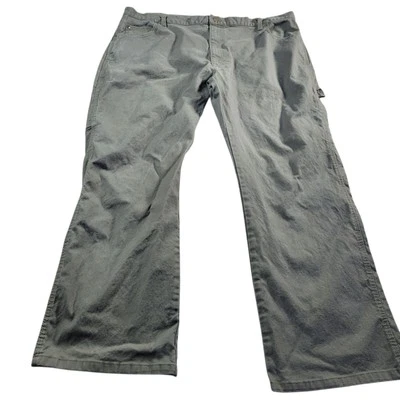 Dickies Carpenter Jeans Mens 42x30 Green Denim Utility Workwear Dark Wash  - Image 1 of 4