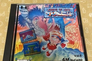 PC Engine Legend of Hero Tonma Plataforma Videojuego Software Versión Japonesa USADO - Imagen 1 de 16