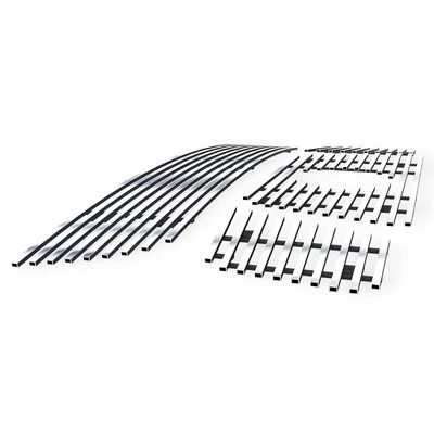 Fits 2008-2015 Nissan Armada Logo Show Stainless Chrome Billet Grille Combo - Image 1 of 4