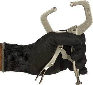 IRWIN VISE-GRIP 6" C-Clamp, Locking Adjustable Clamp for Workshop - Foto 1 di 8