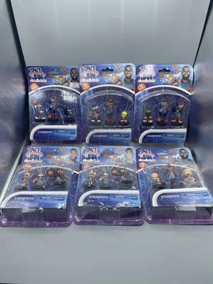 (6) Figura Stampers Space Jam A New Legacy LeBron Daffy Bugs Lola Porky Elmer Foto 1 de 2