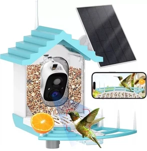 Bird Feeder with Camera - AI Identify Bird Species,Live View,Instant Arrival Al. - Picture 1 of 9