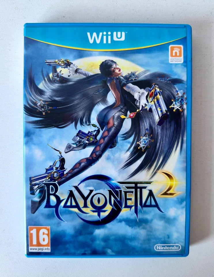Bayonetta 2 Inc Original Artwork Nintendo Wii U Like New Mint Disc - Image 1 of 3