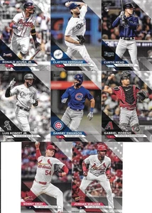 2024 Topps Flagship Baseball  15 CARD LOT..ACUNA Jr., KERSHAW, J. RODRIGUEZ... - Picture 1 of 4