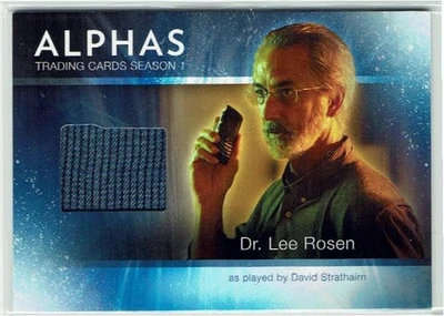 Alphas Season 1 2013 Wardrobe Costume Card M6 David Strathairn as Dr. Lee Rosen - Image 1 of 4