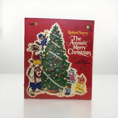 The Animals' Merry Christmas Ричард Скарри 1972 — 21 рассказ Кэтрин Джексон - Изображение 1 из 4
