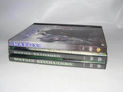 Matrix DVD Lot 3 Movies Original Trilogy  Revolutions Reloaded - Image 1 of 4
